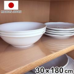 食器棚シート 棚板を守る透明シート クリア 日本製 （ 30×180cm 食器棚 シート 保護 透明 食器棚用 棚板保護 フリーカット 傷防止 拭け