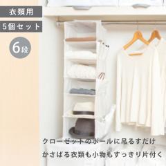�݂艺�����[ 6�i �ߗ� �������[ ��23�~���s30�~����80cm 5�Z�b�g �N���[�[�b�g���[ �i ���[ ���� �݂艺�� �p�C�v�n���K�[ �݂邷 �V