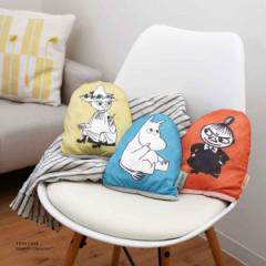 ムーミン ひんやりブランケット スクエア 3WAY ポケッタブルケース付 （ ブランケット MOOMIN 接触冷感 タオルケット クッション コンパ