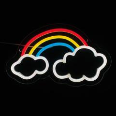 �T�C�����C�g LED Rainbow �l�I�j�[�T�C�����C�g SLOWER �i �l�I�� ���C�g �C���e���A �C���~�l�[�V���� ���C���{�[ �� �I�u�W�F �f�R��
