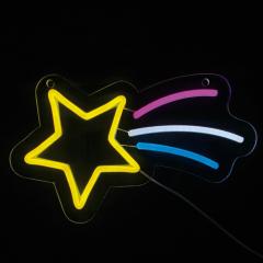 �T�C�����C�g LED Shooting Star �l�I�j�[�T�C�����C�g SLOWER �i �l�I�� ���C�g �C���e���A �C���~�l�[�V���� �� �X�^�[ �I�u�W�F �f�R