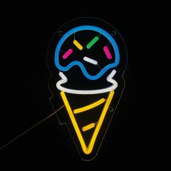 �T�C�����C�g LED Ice Cream �l�I�j�[�T�C�����C�g SLOWER �i �l�I�� ���C�g �C���e���A �C���~�l�[�V���� �A�C�X �I�u�W�F �f�R���[�V��