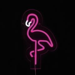 �T�C�����C�g LED Flamingo �l�I�j�[�T�C�����C�g SLOWER �i �l�I�� ���C�g �C���e���A �C���~�l�[�V���� �s���N �t���~���S �I�u�W�F �f