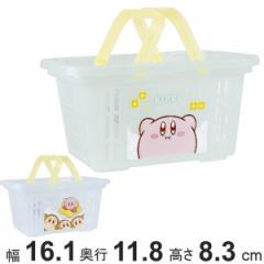 小物入れ 星のカービィ クリアミニキャラバスケット かご 幅16.1×奥行11.8×高さ8.3cm （ バスケット 収納 収納バスケット プラスチック