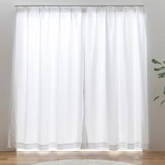 ���[�X�J�[�e�� UV�J�b�g �E�H�b�V���u�� �v���C�o�V�[���[�X 100�~103�`238cm 2���g �ՔM�E�f�M �i �J�[�e�� ���[�X �~���[�J�[�e�� ��