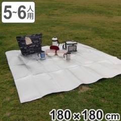 レジャーシート アルミ 5人用 6人用 180×180cm 2畳 行楽お花見シート （ 180cm ピクニックシート ピクニックマット レジャーマット 大人