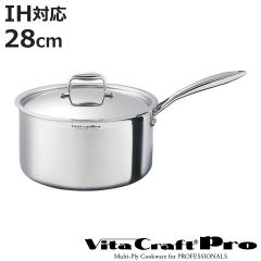Vita Craft �Ў�� 28cm IH�Ή� �r�^�N���t�g�v�� No.0114 �Ɩ��p �i �r�^�N���t�g �K�X�ΑΉ� �Ў�Ȃ� �������� �������� �~�[�p�i �~