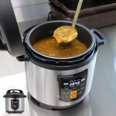 電気圧力鍋 8L 楽ポンプロ 業務用 マイコン電気圧力鍋8L 100Vコンセント対応 圧力鍋 （ ワンダーシェフ wonderchef 電気式圧力鍋 圧力式