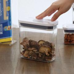 OXO �I�N�\�[ �|�b�v�R���e�i2 �X�������N�^���O�� �V���[�g 1.1L �i �ۑ��e�� ���� �X�e�����X �v���X�`�b�N ���e�� ���ۑ��e�� �v