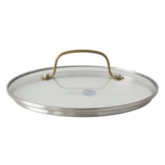 GREEN PAN フライパン蓋 20cm ガラス蓋 ゴールドハンドル （ グリーンパン STUDIO フタ 鍋蓋 カバー フライパンの蓋 おしゃれ 食洗機対応