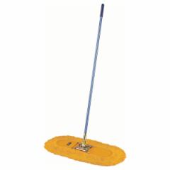 モップ ダストモップ コンドル フイトルモップ P60 （ 掃除 フローリング 清掃用品 業務用 化学モップ 床掃除 帯電剤塗布 黄 フロアモッ