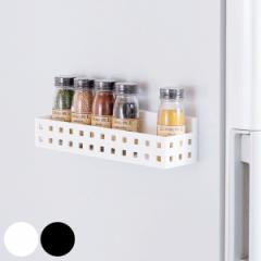 収納ラック マグネットスパイスラック マグオン （ キッチン収納 マグネット 調味料ラック スパイスラック Mag-On like-it 小物収納 小物