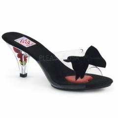 Pin Up Couture BELLE-301BOW 3inch Heel, 1/8inch PF Slide