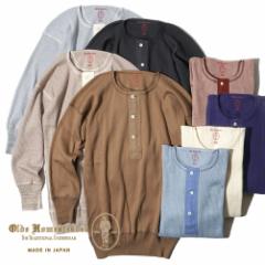Olde Homesteader �I�[���h�z�[���X�e�b�_�[ �w�����[�l�b�N �����O�X���[�u HENLEY NECK LONG SLEEVE US001 �A�[�~�[���u ARMY RIB �C��
