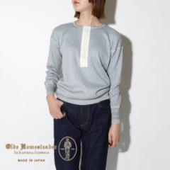 Olde Homesteader I[hz[Xeb_[ w[lbN OX[u HENLEY NECK LONG SLEEVE US001 A[~[u ARMY RIB C