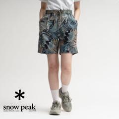 Snow Peak(Xm[s[N)/Printed Breathable Quick Dry Shorts(vg u[Uu NCbN hC V[c)  V[c V[gp