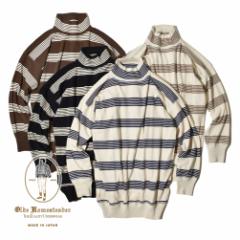 Olde Homesteader�i�I�[���h�z�[���X�e�b�_�[�j MIL MOCK NECK BORDER�i�~�� ���b�N�l�b�N �{�[�_�[�j �J�b�g�\�[ ����TEE �����O�X���[