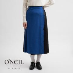 Oneil of Dublin �I�j�[���I�u�_�u���� �ʒ� �}���`�R���{ �E�[�X�e�b�h�E�[�� �L���g�X�J�[�g �����O�X�J�[�g  BRUSHED WOOL TWEED �c�C