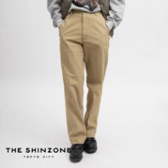 Shinzone(V][)/WASHED HIGH WAIST CHINO(EHbVh nCEGXg `m)/{gX `mp fB[X 23MMSPA07 BLACK 