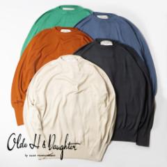 Olde HDaughter(I[hGC`Ahh[^[)/SILK PLAIN STICH CREW NECK KNITWEAR(VN vC Xeb` N[ lbN jbg