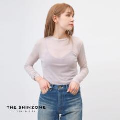 Shinzone(V][)/SHEER LONG TEE(VA[ OeB[)/gbvX BLUE GRAY GREEN LIMEYELLOW Rbg { 24SMSCU04