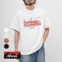 NANGA(iK)/ECO HYBRID CAMPING MANNERS WILD ANIMALS TEE(GRnCubh LsO}i[Y ChAj}YeB[)/fC