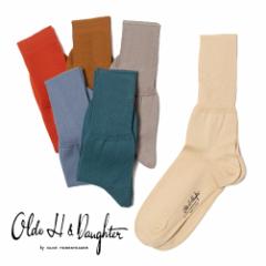 ([։)Olde H&Daughter (I[hGC`Ahh[^[)/COTTON PLAIN JERSEY ANKLE SOCKS (Rbg v[ W[W[ AN