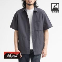 NANGA(iK)/ DotAir COMFY S/S SHIRT(hbgGA[ S/S Vc) hbgGA J Vc Vc   z 