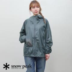 Snow Peak Xm[s[N Light Packable Rain Jacket Cg pbJu C WPbg VF JK-22SU006R h h