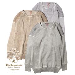 �I�[���h�z�[���X�e�b�_�[ Olde Homesteader Interknit Rib Crew Neck Long Sleeve �C���^�[�j�b�g���u �N���[�l�b�N �����O�X���[�u T�V