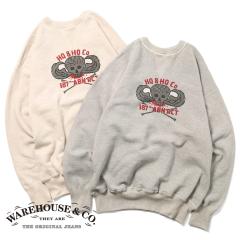 WAREHOUSE�i�E�G�A�n�E�X�jLot 401 SWEAT SHIRT HQ �� HQ CO �X�E�F�b�g �g���[�i�[ �Z�b�g�C���X���[�u �l�{�j �t���b�g�V�[�} ���N�� 