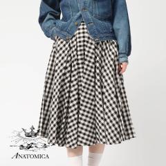 ANATOMICA(�A�i�g�~�J)/FRIDA GINGHAM(�t���[�_ �M���K��)/�X�J�[�g �T�[�L�����[�X�J�[�g �����O�X�J�[�g SKIRT ���f�B�[�X 531-601-03