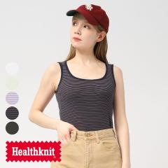 Healthknit(�w���X�j�b�g)/Tubular Rib Tanktop(�`���[�u���[���u�^���N�g�b�v)/HR25S-L201 �^���N�g�b�v �m�[�X���[�u ���f�B�[�X �C��