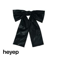 heyep(�w�C�b�v)/Faux Leather Large Bow Barette(�t�F�C�N ���U�[ ���[�W �{�E �o���b�^)/�w�A�A�N�Z�T���[ �w�A�A�����W �M�t�g hp0592