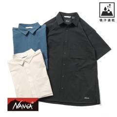 NANGA(�i���K)/ DotAir COMFY S/S SHIRT(�h�b�g�G�A�[ S/S �V���c) �h�b�g�G�A �J�� �V���c �����V���c ������ ���� �z�� ���� �����Y ��