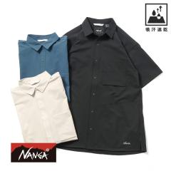 NANGA(�i���K)/ DotAir COMFY S/S SHIRT(�h�b�g�G�A �R���t�B�[ S/S �V���c) �h�b�g�G�A �J�� �V���c �����V���c ������ ���� �z�� ����