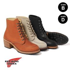 RED WING(���b�h�E�C���O)/CLARA(�N����)/���f�B�[�X ���[�X�A�b�v�V���[�Y �u���b�N �o�E���_���[ �I�� ���K�V�[ �z���C�g�T���h�E���n