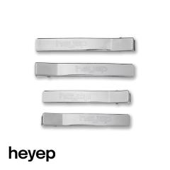 heyep(�w�C�b�v)New Logo Hair Clips-4 Piece Set(�j���[���S �w�A�N���b�v-4�s�[�X�Z�b�g)�w�A�s�� �w�A�A�N�Z�T���[ �w�A�A�����W �M�t