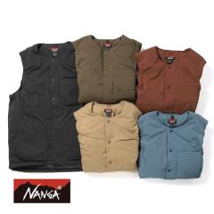 NANGA�i�i���K�jHINOC RIPSTOP INNER DOWN VEST�i�q�m�b�N ���b�v�X�g�b�v �C���i�[�_�E�� �x�X�g�j�_�E�� �_�E���x�X�g �A�E�g�h�A ��R