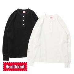 Healthknit�i�w���X�j�b�g�jThermal King Waffle Henleyneck L/S�i�T�[�}���L���O ���b�t�� �w�����[�l�b�N�����O�X���[�u�jT�V���c ����