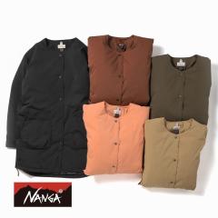 NANGA(�i���K)HINOC RIPSTOP INNER DOWN LONG CARDIGAN W(�q�m�b�N ���b�v�X�g�b�v �C���i�[ �_�E�� �����O�J�[�f�B�K��) �C���i�[�_�E��
