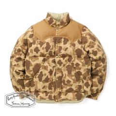 Rocky Mountain Featherbed�i���b�L�[�}�E���e���t�F�U�[�x�b�h�jDOWN JACKET HUNTER CAMO�i�_�E���W���P�b�g �n���^�[�J���j25AW �_�E��