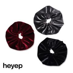 heyep(�w�C�b�v)/Velour Logo Scrunchie(�x���A���S�V���V��)/�w�A�A�N�Z�T���[ �w�A�A�����W �w�A�A�N�Z �M�t�g
