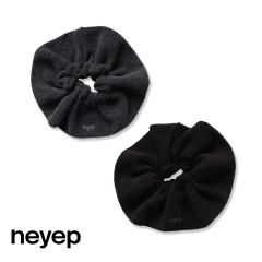 heyep(�w�C�b�v)/Knit Logo Scrunchie(�j�b�g���S�V���V��)/���S���� �w�A�S�� �w�A�A�N�Z �w�A�A�N�Z�T���[�w�A�A�����W �M�t�g