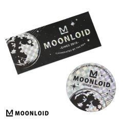 MOONLOID�i���[�����C�h�jMOONLOID ORIGINAL STICKER DUO�i���[�����C�h �I���W�i���z���O�����X�e�b�J�[ 2���Z�b�g�j�X�e�b�J�[ ���� 2