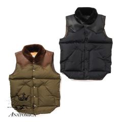 ANATOMICA�i�A�i�g�~�J�jRocky Mountain Featherbed Co. for ANATOMICA - CHRISTY VEST�i�A�i�g�~�J�ʒ� �N���X�e�B�x�X�g�j���b�L�[�}�E