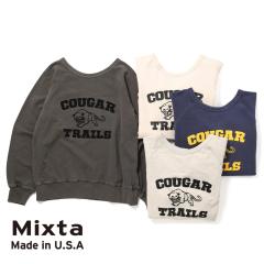 Mixta(�~�N�X�^)/COUGAR CREW SWEAT(�N�[�K�[ �N���[�X�E�F�b�g)/�g�b�v�X �N���[�l�b�N�X�E�F�b�g ���B���e�[�W�X�E�F�b�g �A���J�W MAD