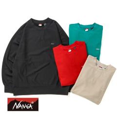 NANGA�i�i���K�jDRY MIX TERRY CREW SWEAT�i�h���C�~�b�N�X �e���[�N���[�X�E�F�b�g�j�N���[�l�b�N �X�E�F�b�g �z�� ���� UV�J�b�g �R�s