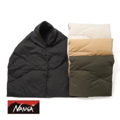 NANGA(�i���K) DOWN PONCHO MUFFLER(�_�E�� �|���`�� �}�t���[) �_�E���|���`�� �u�����P�b�g ���T�C�N���_�E�� 650FP