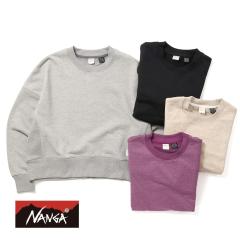 NANGA(�i���K)/ECO HYBRID SWEATSHIRT W(�G�R �n�C�u���b�h �X�E�F�b�g�V���c �E�B�����Y)/���f�B�[�X �g�b�v�X �X�E�F�b�g �N���b�v�h�X